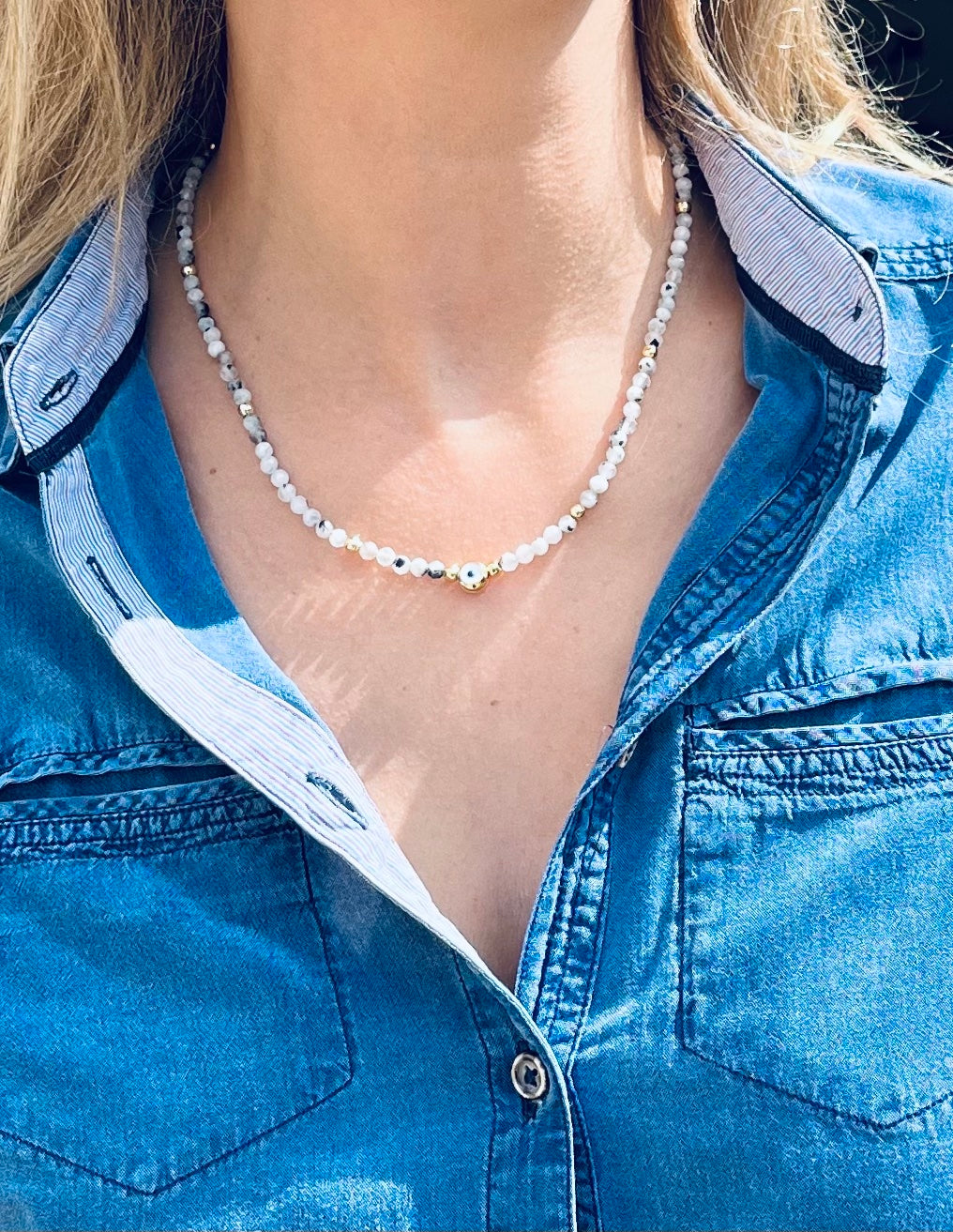Biarritz Collection Black Moonstone