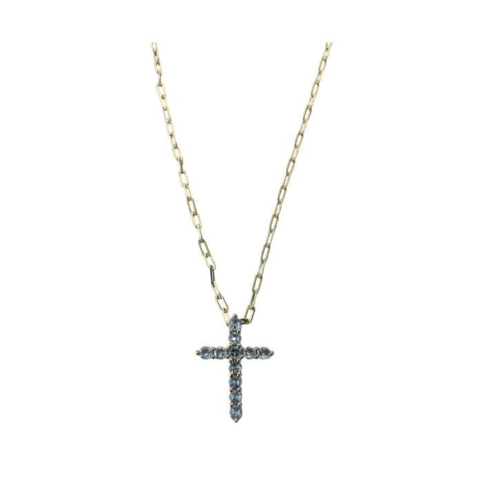 Grace Cross Vermeil Necklace