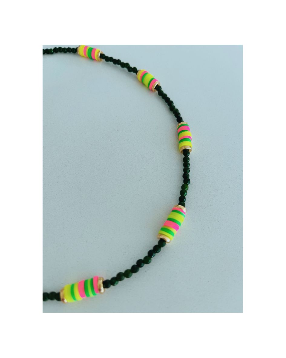 Hossegor Surfer Green Jade Necklace