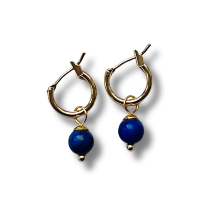 Capri Small Lapis Lazuli Earrings