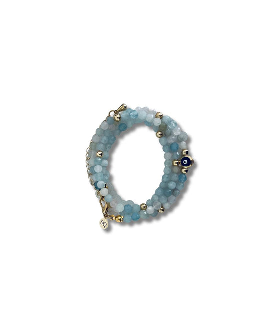Biarritz Collection Morganite and Aquamarine