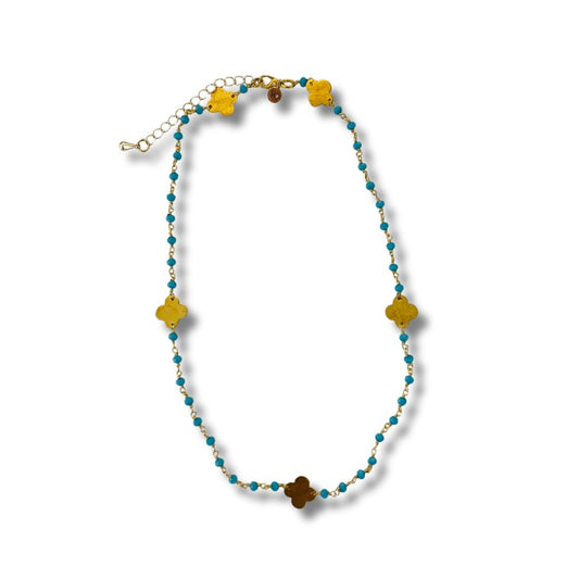 June Necklace Turquoise