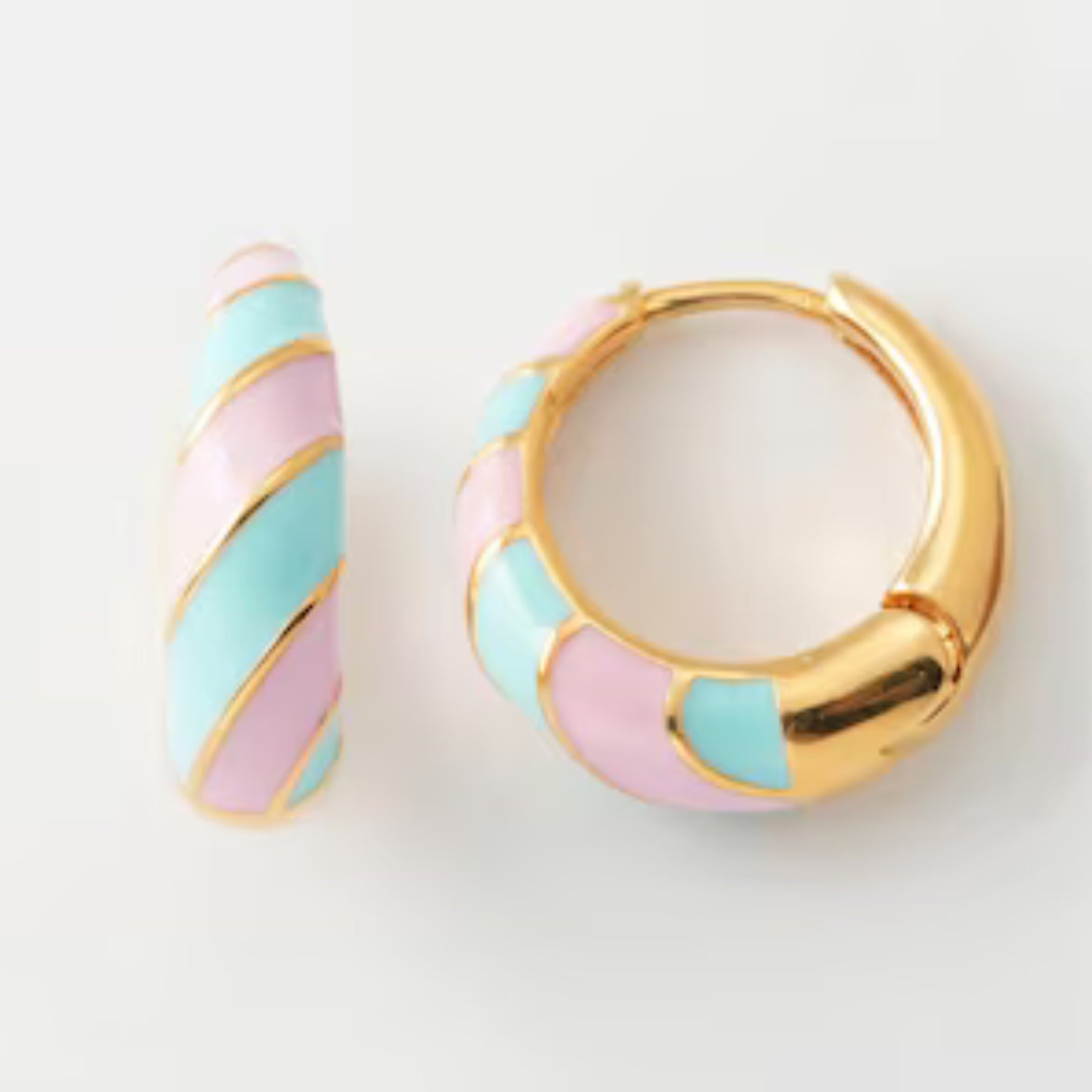Candy Floss hoops