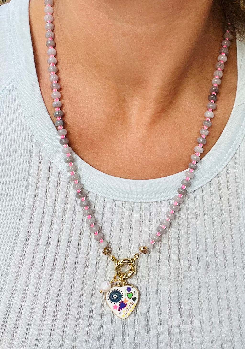 Ivory Necklace (without Charms)