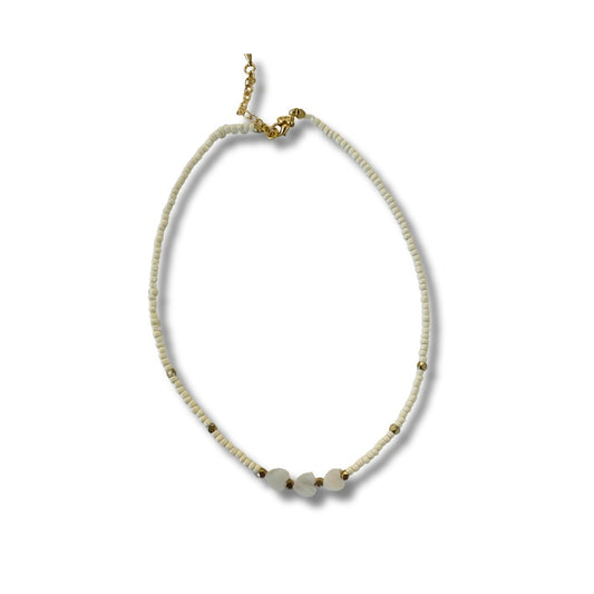 Manon White Necklace