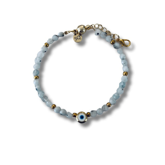 Biarritz Moostone Gemstone Bracelet