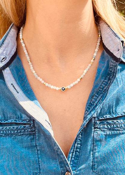 Biarritz Collection Morganite and Aquamarine