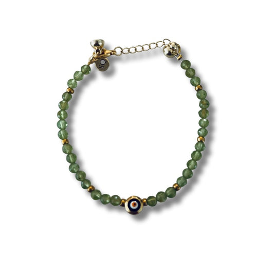 Biarritz Peridot Gemstone Bracelet