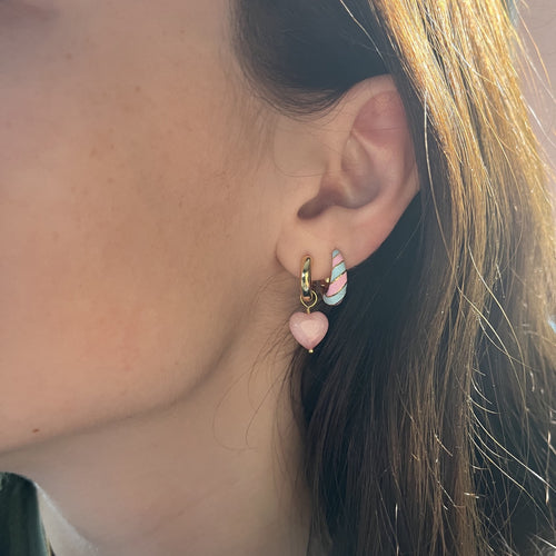 Candy Floss hoops