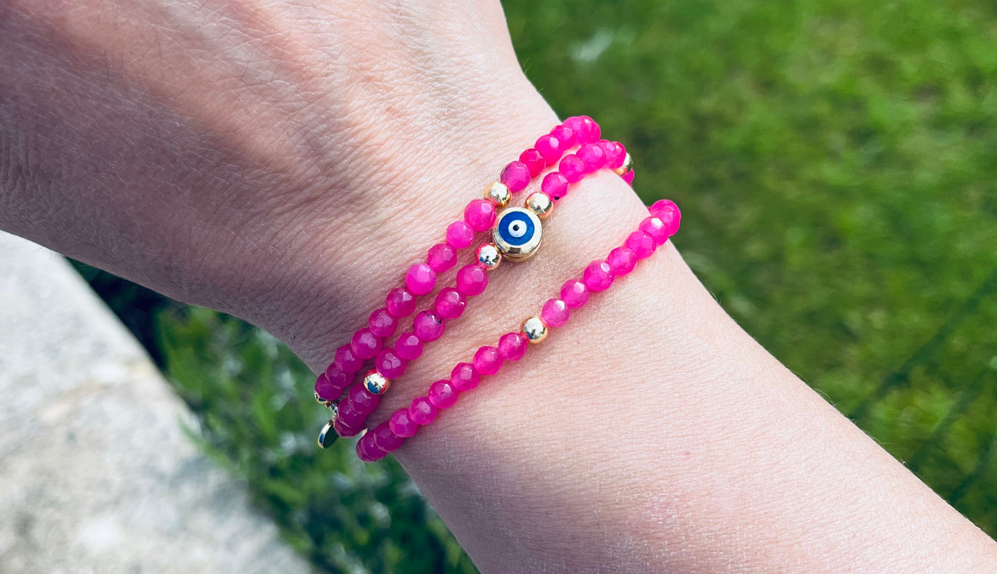 Biarritz Collection Raspberry Jade