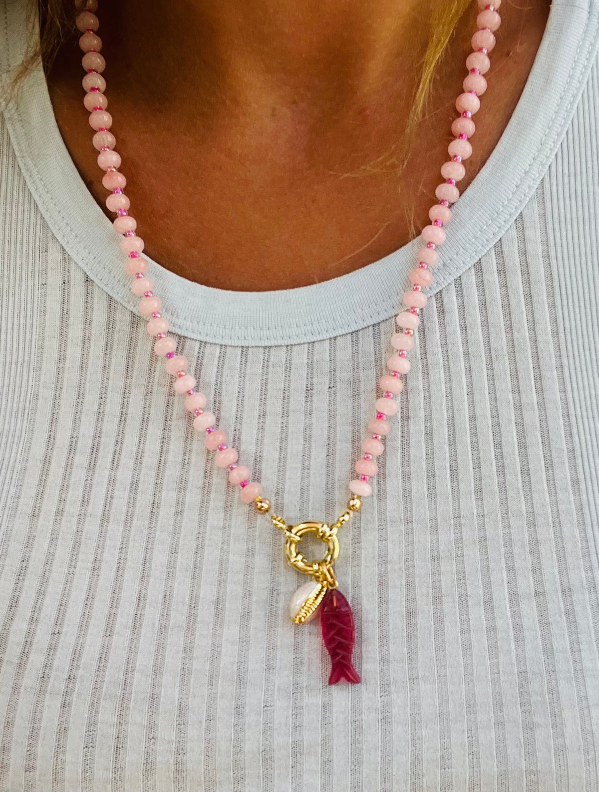 Ivory Necklace (without Charms)