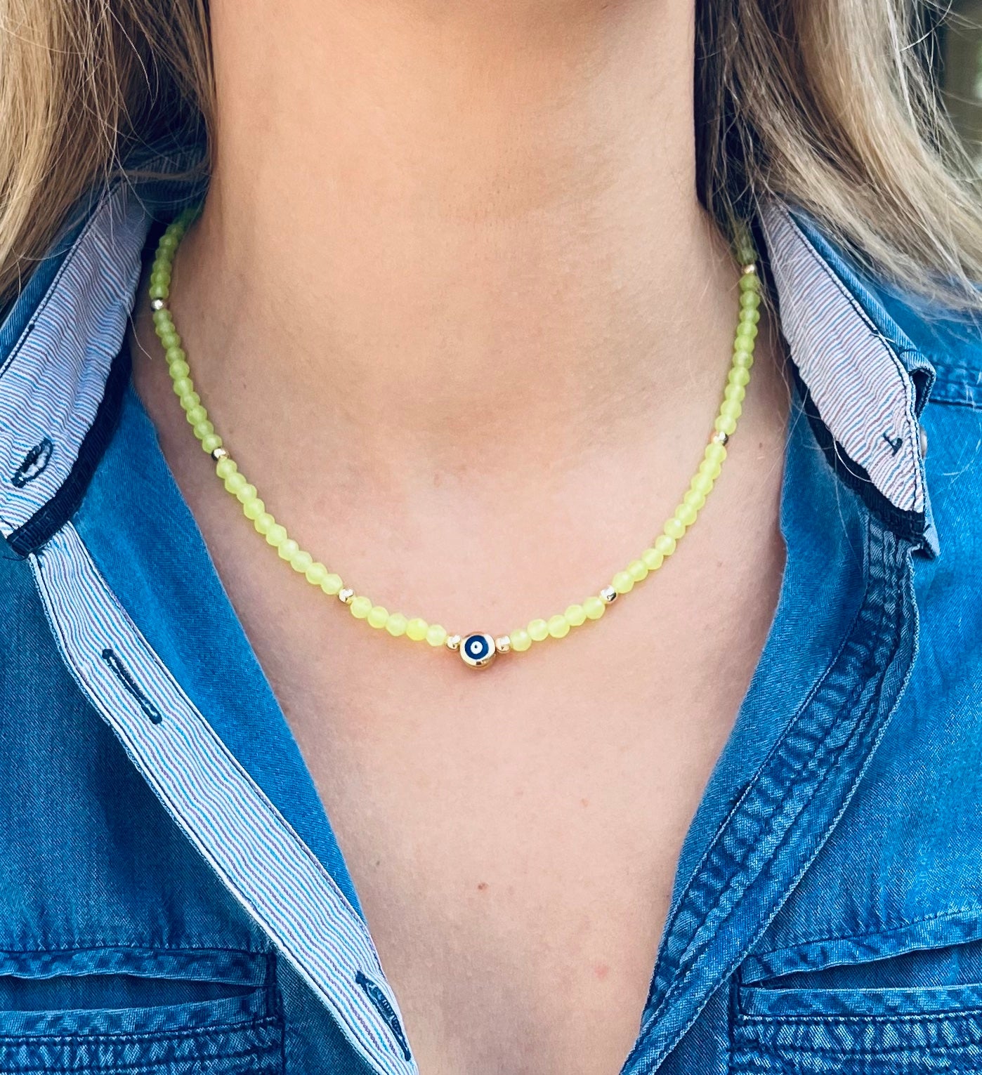 Biarritz Collection Yellow Jade
